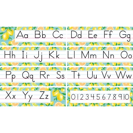 Lemon Zest Traditional Printing Mini Bulletin Board Set